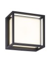 CHAMONIX * PLAFÓN/APLIQUE EXTERIOR GRIS OSCURO LED IP65 - 9W - 3000K